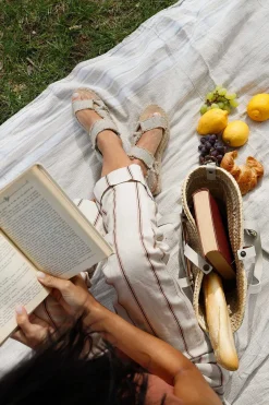 Mujer MICUIR Sandalias Plataforma-Susana Desflecada Beige