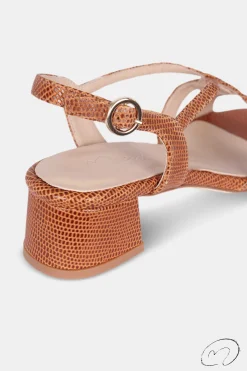 Mujer MICUIR Sandalias Tacón Midi-Ugga Caramelo 4Cm