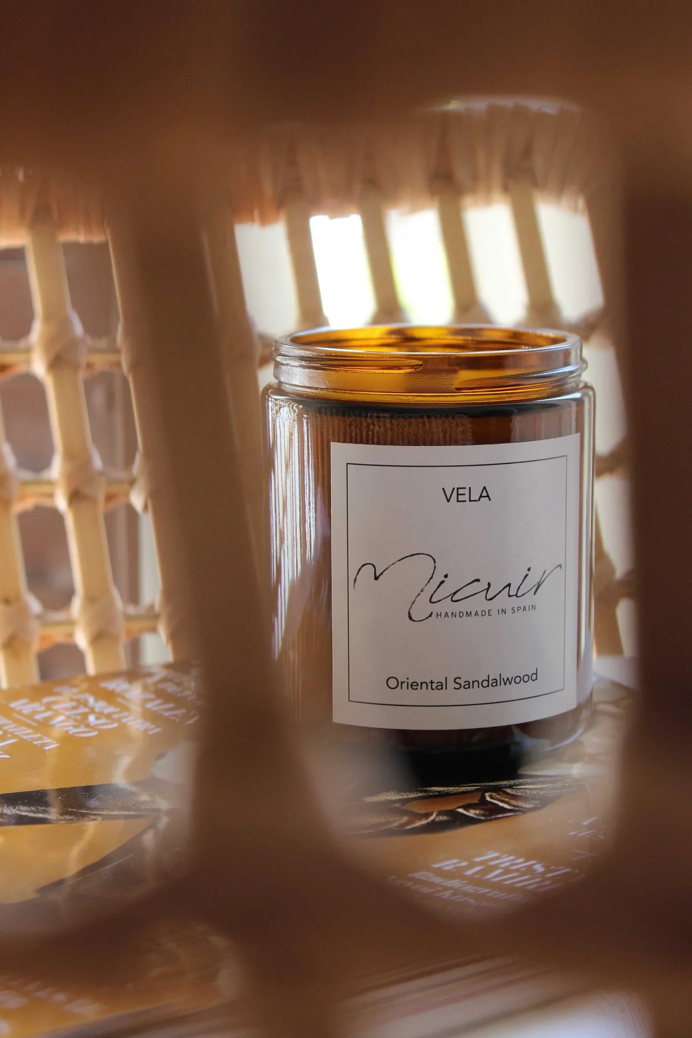 Mujer MICUIR Fragancia Micuir-Vela Aromatica Oriental Sandalwood 215 Grs