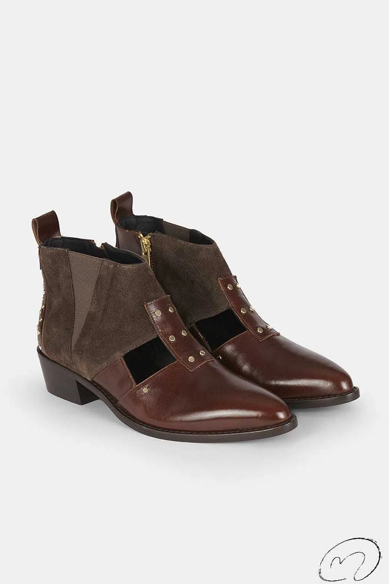 Mujer MICUIR Victoria Boots-Victoria Boots Cuero 4Cm