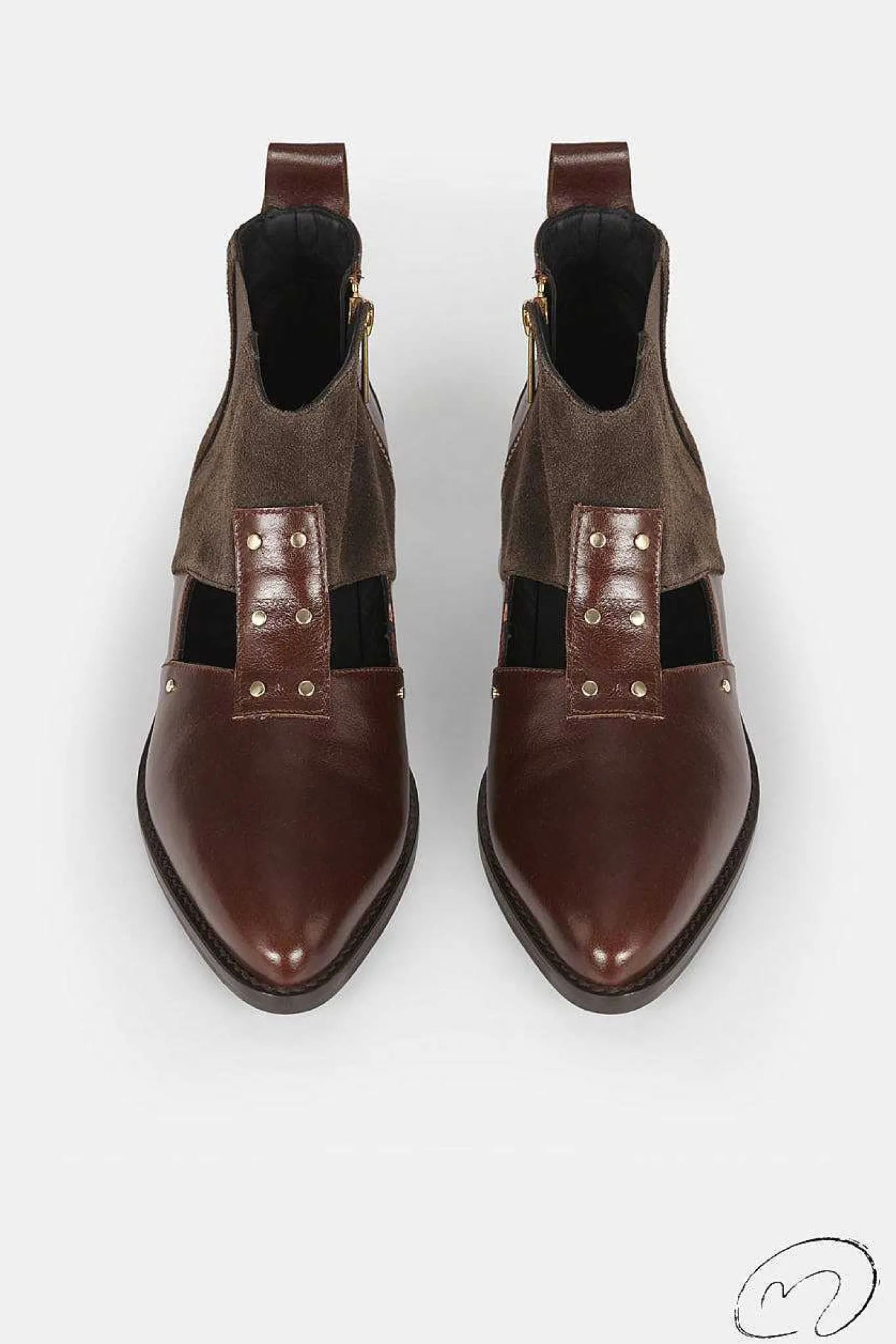 Mujer MICUIR Victoria Boots-Victoria Boots Cuero 4Cm