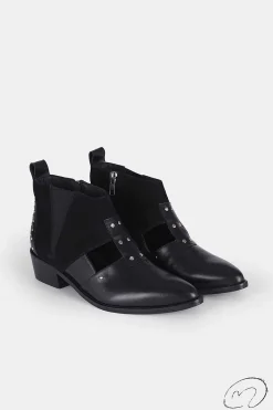 Mujer MICUIR Victoria Boots-Victoria Boots Negro 4Cm