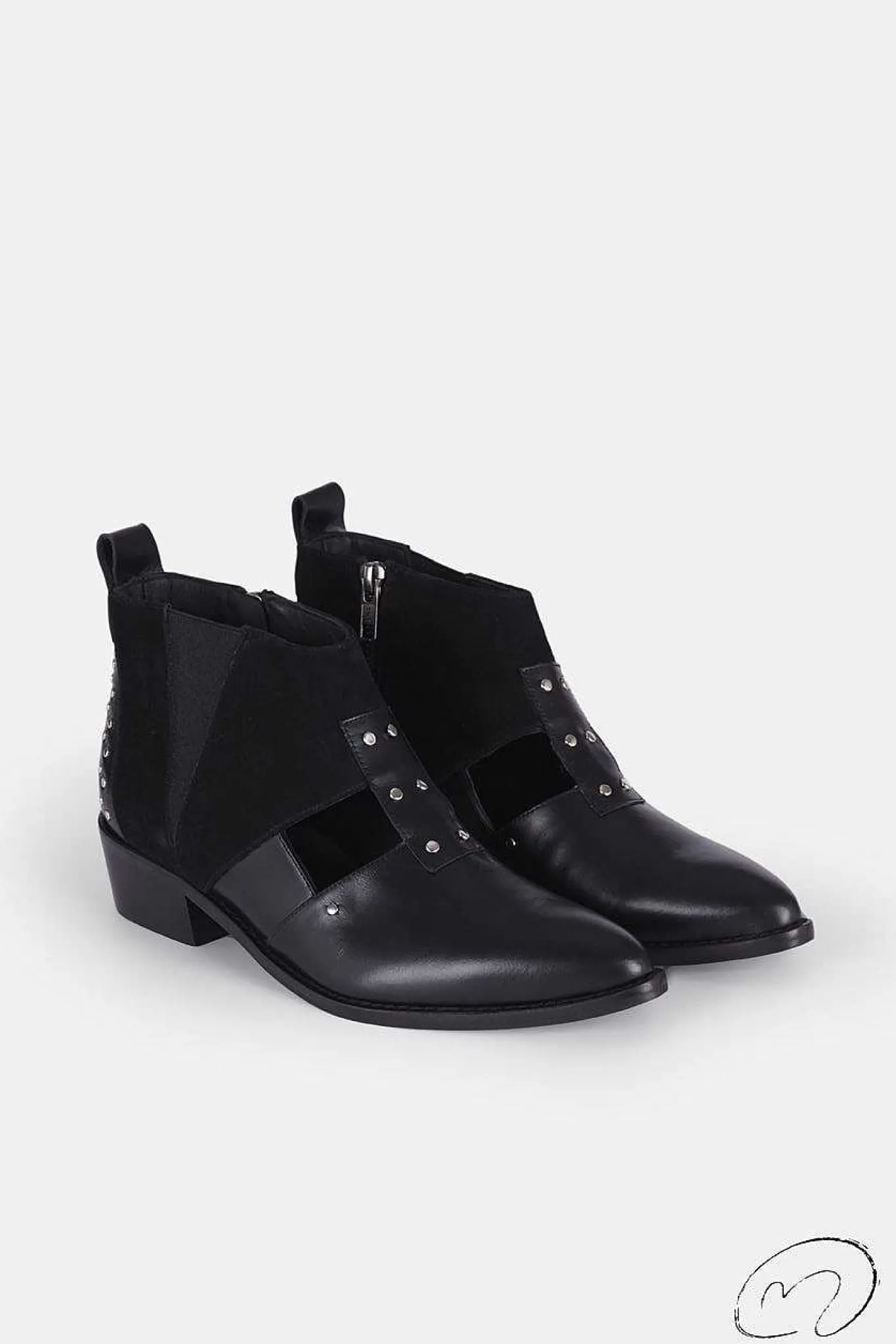 Mujer MICUIR Victoria Boots-Victoria Boots Negro 4Cm