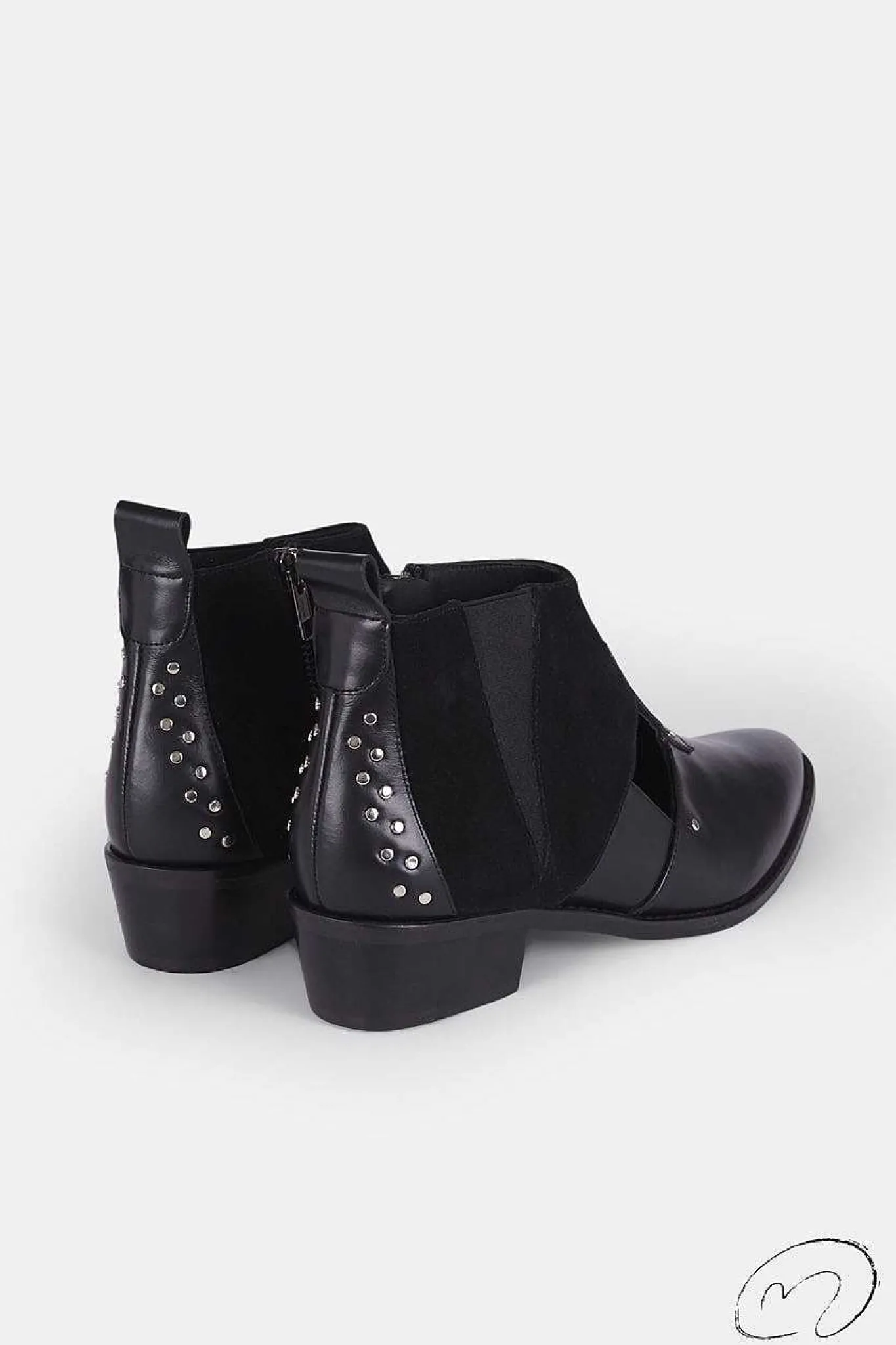 Mujer MICUIR Victoria Boots-Victoria Boots Negro 4Cm