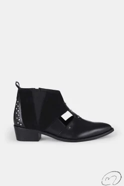Mujer MICUIR Victoria Boots-Victoria Boots Negro 4Cm
