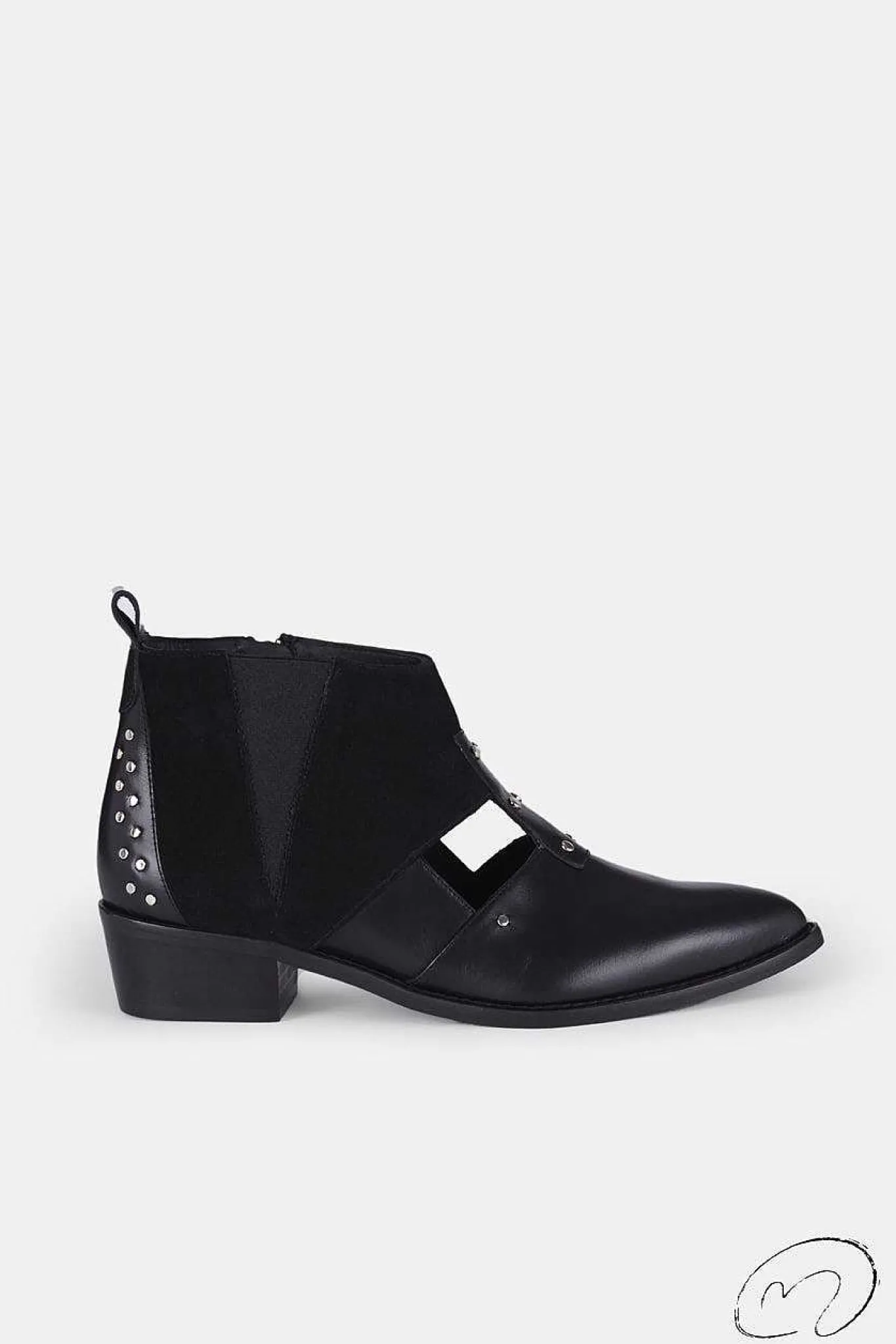 Mujer MICUIR Victoria Boots-Victoria Boots Negro 4Cm
